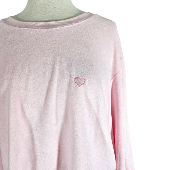 Stoney Clover Light Pink Cropped Sweatshirt - Picture 5 of 8